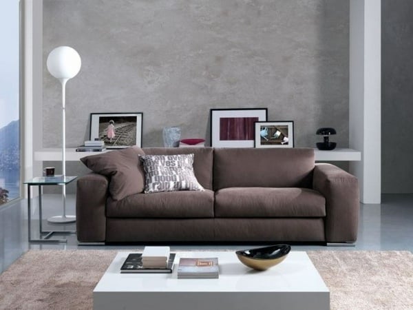Sofa Schlaffunktion auswählen wie Wohnzimmer Deko Bilder Wand