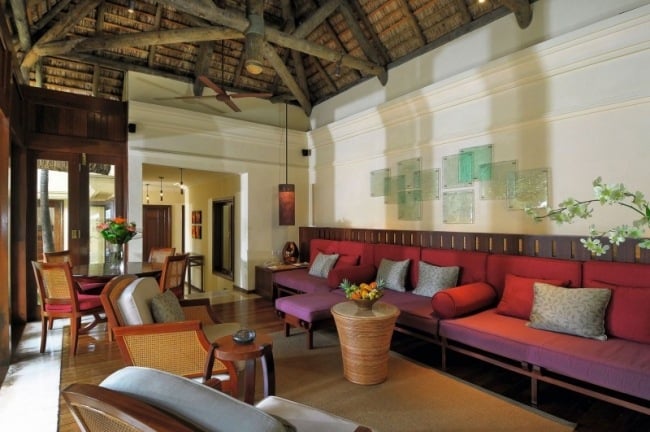 Traditionelle mauritische Architektur-Styling modern Einrichtungsideen Lounge möbel
