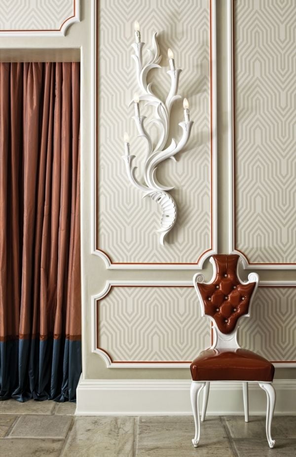 Tür Vorhang-luxus Möbel Stuhl Polster Stoffe-Wanddekoration ideen