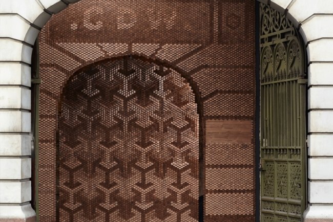 Türbogen Oberfläche Ideen Gestaltung Holz Module The Clerkenwell-Archway