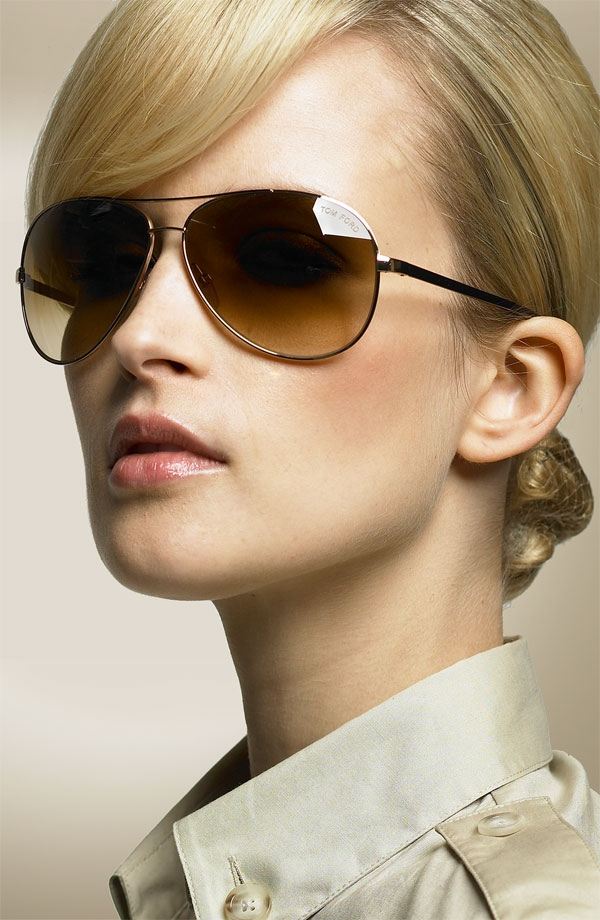 Weibliche Sonnenbrille-tom ford Kollektion-Braun-Tönungsgrad