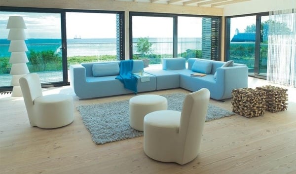 ideen Wohnzimmer einrichten Garnitur Design-polster Möbel-nuba cor