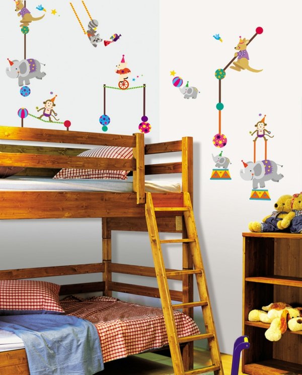 Tiere Kinderzimmer Etagenbett Holz Möbel