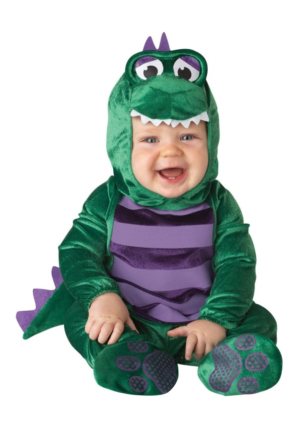 baby lachen einzigartig krokodil kostüm angst machen