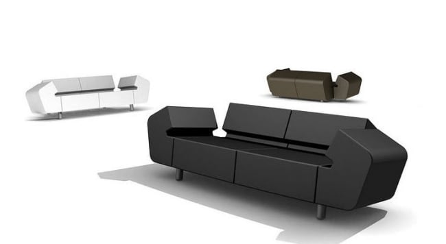 designer couch darstellung BOXER Frederik Van Heereveld
