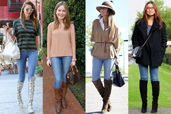 Jeans Pullover Mode Trends 2014 Winter Saison