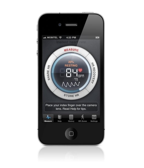 instant heart-rate Apps-für Smartphone-kostenlos Berater-Gesundheits-Fitness