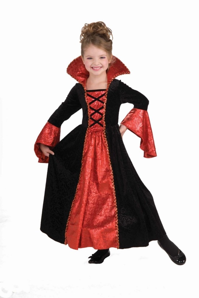kind vampir verkleidung kleine dame tipps zahlreich beliebtesten rot schwarz
