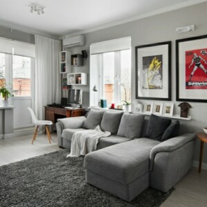 kleine Wohnzimmer einrichten Beispiele skandinavischer Stil Möbel