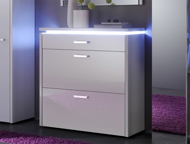 LED Beleuchtung System Schuhschrank furnituremind