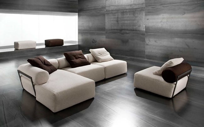 modulares sofa creme modular erba ALTROVE
