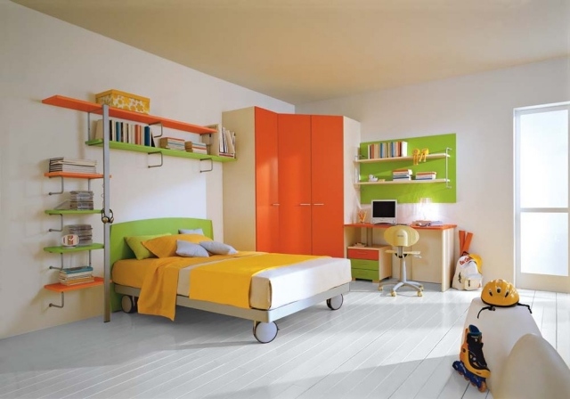 farbe Rollbett für Kinderzimmer-gestaltung modern-casamodern