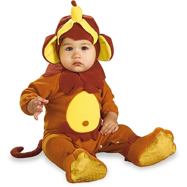 Kinderkostüme Babys Affe Plüsche verkleidet