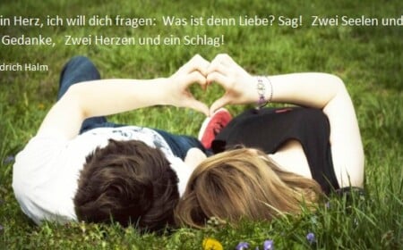 süße romantische Liebesgedichte Zitate Valentinstag Karte schreiben