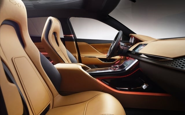 2013 Jaguar X17 innen technologie sitzpolsterung