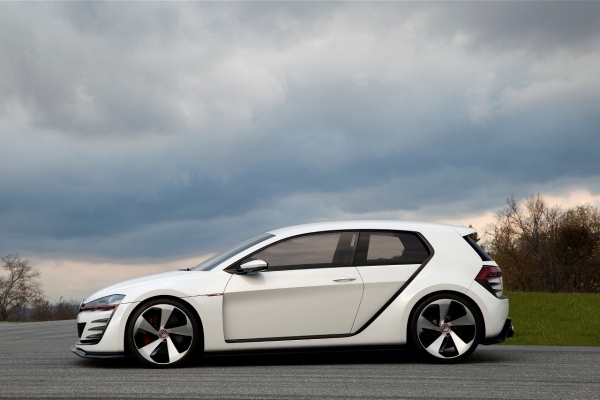 2014 modelle Volkswagen-carbon neues Design-R-Evo-Seiten ansicht