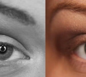 Richtig Augen schminken Make-Up Formen-smokey eyes-effekt unterlid