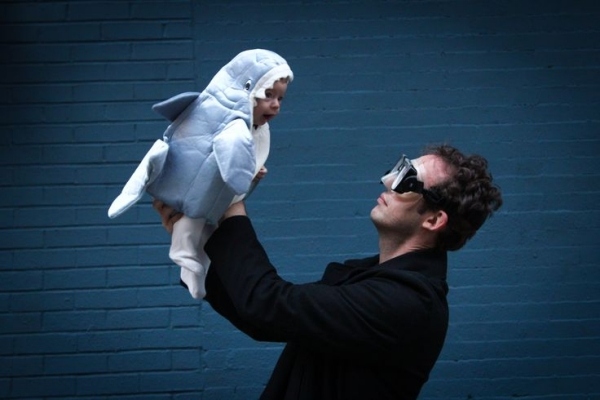Baby güngstig Kostüm-Hai Verkleidung accessoires-Faschingsparty