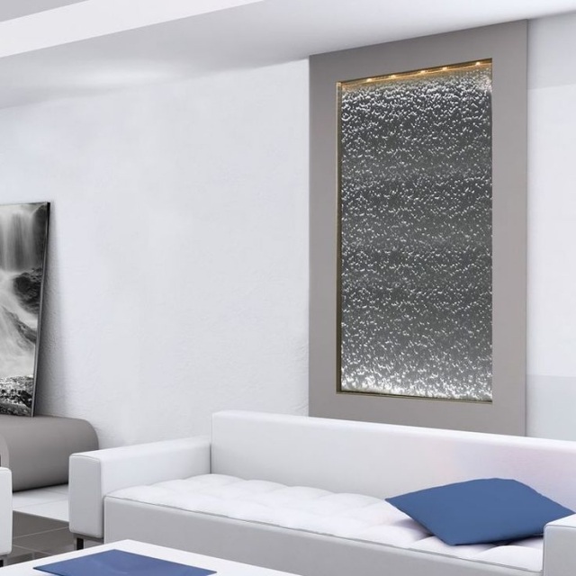 Eingebauter Zimmerbrunnen-wasserfall Effekt Led licht einrichten Wohnung