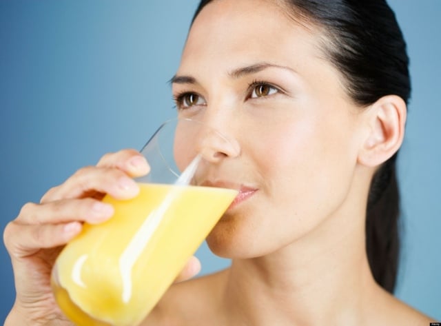 reduzieren Orangensaft Vitamin C leckere Getränke gesund leben