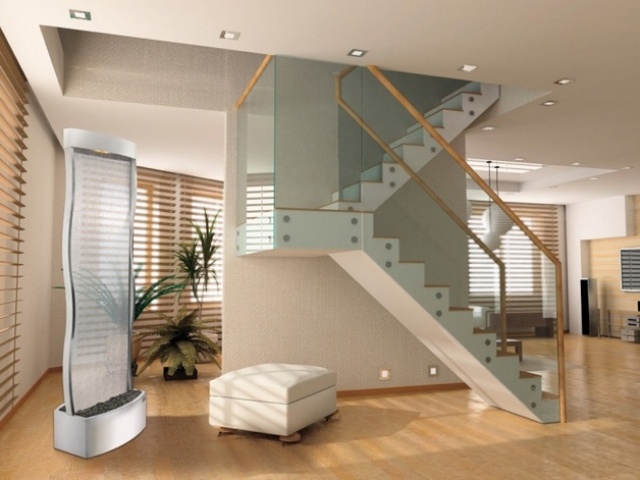 Indoor Brunnen Wasser-feng shui moderne Wohnung-ideen wohnaccessoires