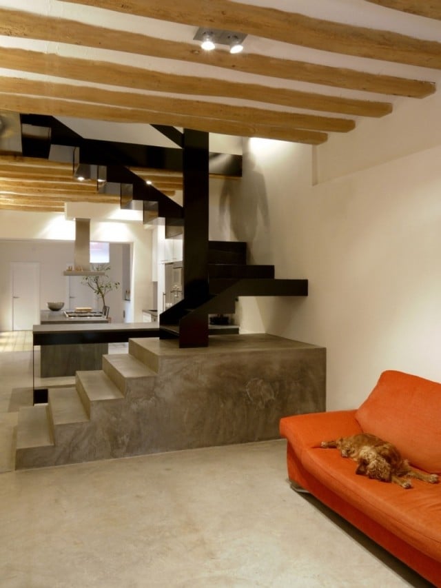 Indoor Treppenbau Aufstieg Design Renovierungsideen 
