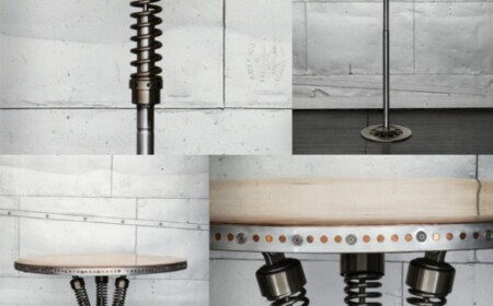 Industrial Chic-Wohnaccessoires lampe-design Tischleuchte Möbelideen