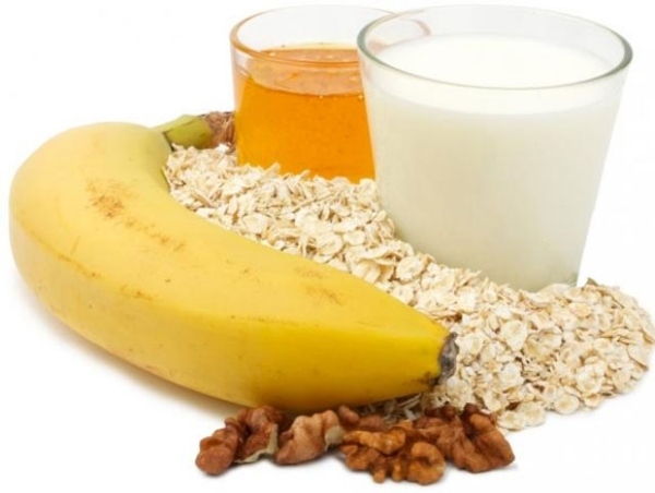 Kalium Produkte gesundes Menü-Nahrungsmittel Bananen-gesund abnehmen