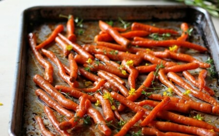 Kochrezepte Baby Karotten lecker Ofen zubereiten schnell einfach
