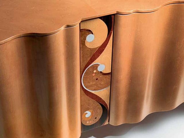 Kupferfarben Sideboard mistral-Carpanelli Contemporary