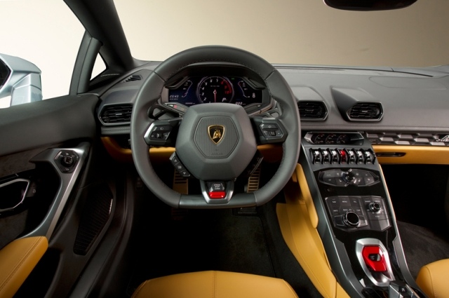 Lamborghini Huracan LP 610 4 2015 interieur