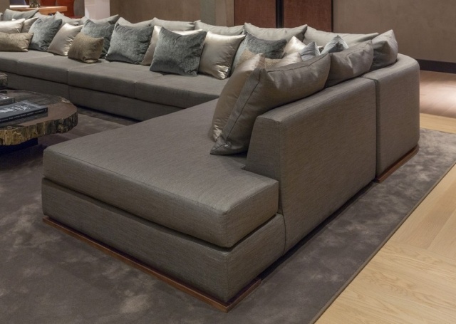 Luxus einrichtung Garnitur Möbeldesign sofa rechteckig Podest