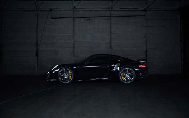 Porsche-911-Turbo 2014 schwarz-neue Seitenschweller verbesserung spoiler