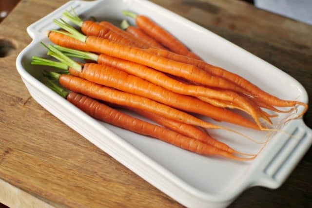 Karotten Glasur süß originelle Garnitur einfache Zubereitung