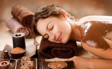 Schokoladen Therapie Körper Creme Duftkerzen Maske Körper