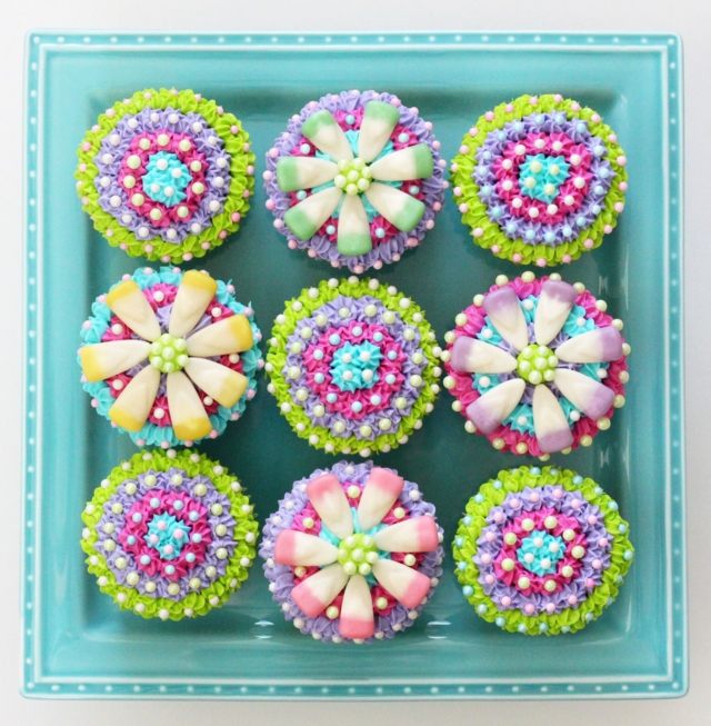 Muttertag Cupcakes dekorieren Ideen leckere rezepte