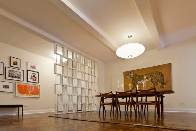 Trennwand designorientiert Wohnung-Design Raumlösungen Leuchte