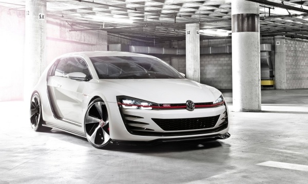 VW-Golf R evo modell leichter-stärker peking Motor-Show April-2014