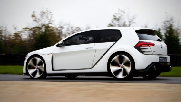 Volkswagen r evo Design-Vision GTI-Concept weiß moderne Version