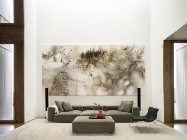 Wohnzimmer sitzmöbel Wand-Dekoration großformatiges-Design Bild 