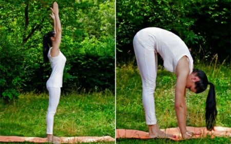 Yoga Übungen zuhause trainieren Sonnenaufgang beobachten Energie positiv Körper Training