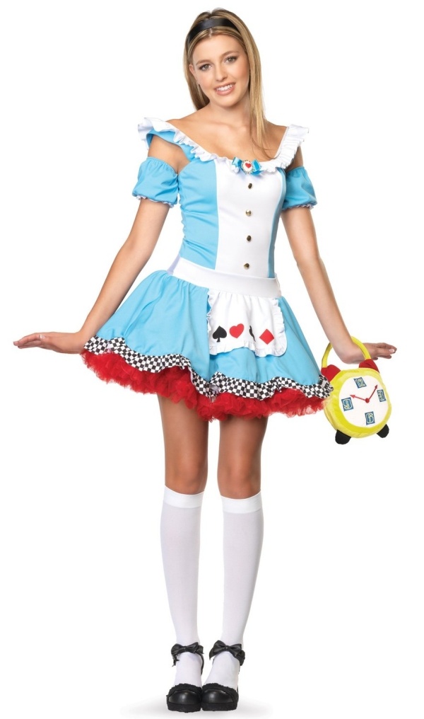 Alice Teenager damen Kostüm-Ideen modern-Fasching-2014 feiern