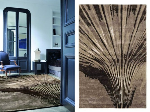 Design Vulkan Muster klasssisches Wohnzimmer einrichten Ideen