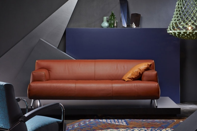 das sofa oscar design zimt farbe kontrast