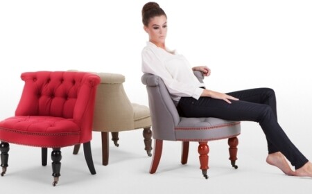 design interessant stoff rot beige grau romantisch frau sitzen bequem komfort garantie