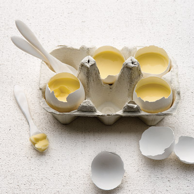 dessert rezept idee ostern vanillepudding eierschalen karton