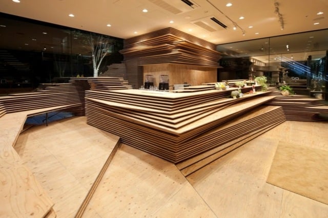 Küchengestaltung Holz recycliert Geld sparen Kosten
