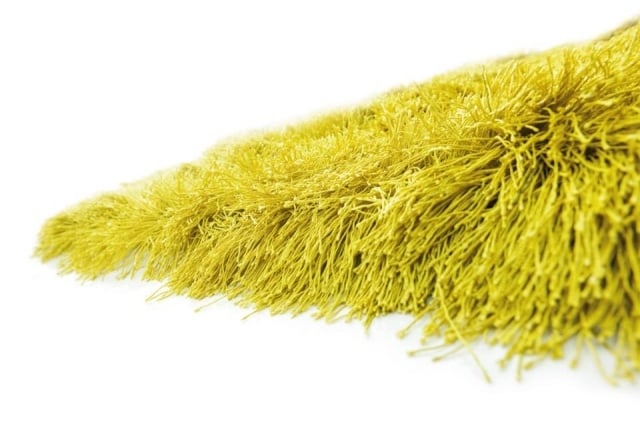flauschiger Teppich-gelb Kymo-Sortiment wohnprodukte deutsch