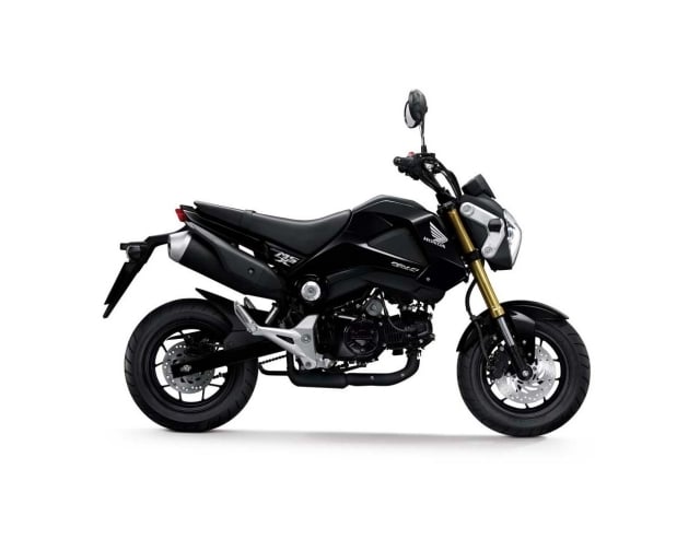 Honda MSX125 2013 minimotorrad schwarz
