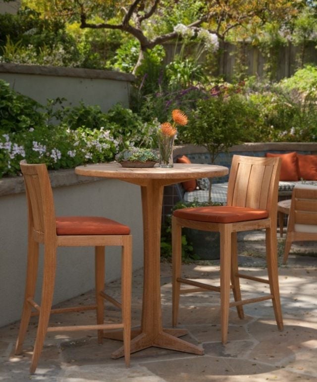 Garten Tisch Gestaltung Holz Möbel platzsparend